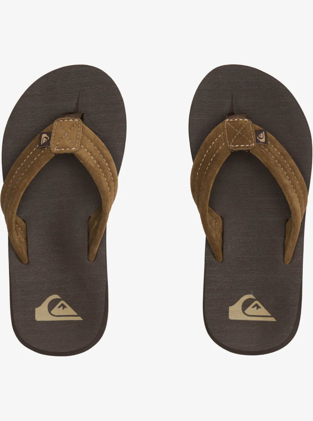Store Quiksilver Boy'S 8-16 Carver Suede Core Sandals Brown 1