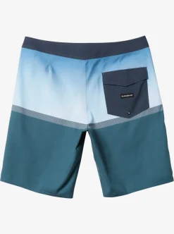 New Quiksilver Boys 8-16 Everyday Division 17" Boardshorts Aegean Blue