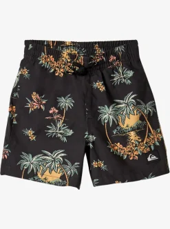 Cheap Quiksilver Boy'S 8-16 Everyday Mix 12" Volleys Black