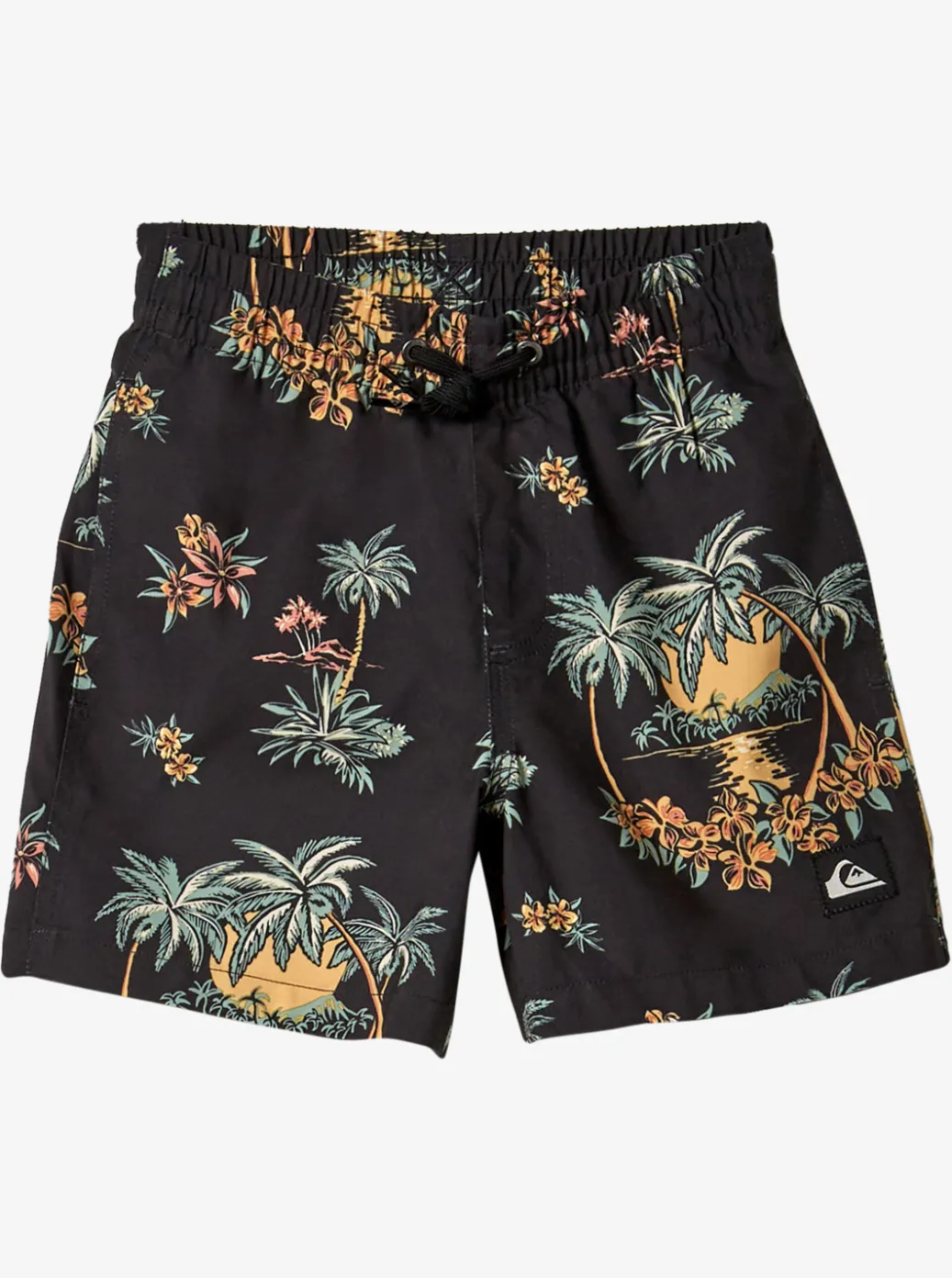 Cheap Quiksilver Boy'S 8-16 Everyday Mix 12" Volleys Black