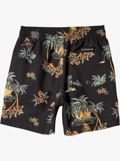 Cheap Quiksilver Boy'S 8-16 Everyday Mix 12" Volleys Black