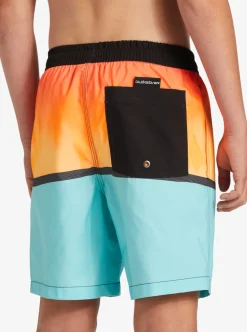 Sale Quiksilver Boy'S 8-16 Everyday Mix Vl 15Nb Elastic Waist Shorts Orange Pop
