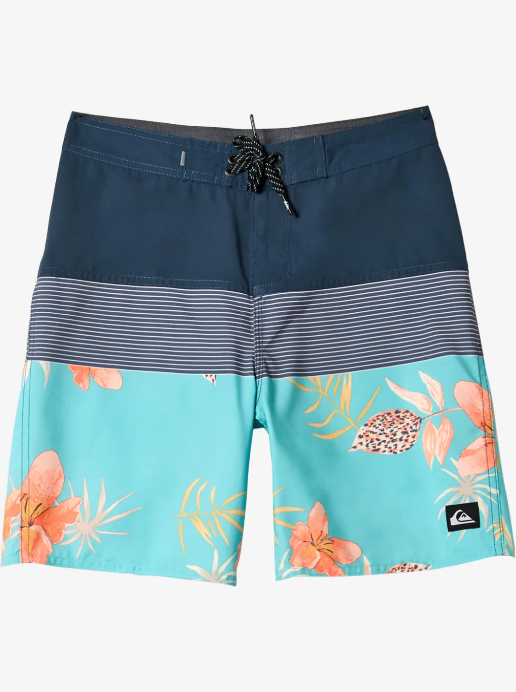 Discount Quiksilver Boy'S 8-16 Everyday Panel 17" Boardshorts Midnight Navy