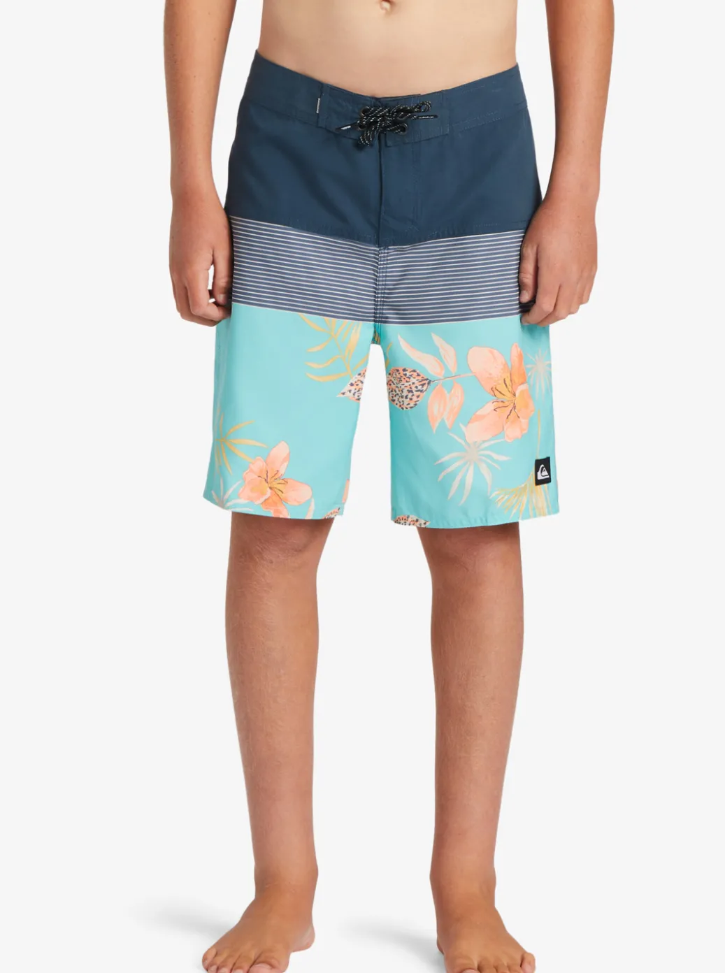 Discount Quiksilver Boy'S 8-16 Everyday Panel 17" Boardshorts Midnight Navy