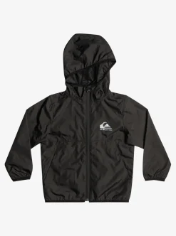 Best Quiksilver Boy'S 2-7 Everyday Track Jacket Black