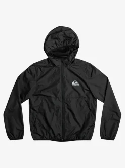 Hot Quiksilver Boy'S 8-16 Everyday Water Repellent Windbreaker Black