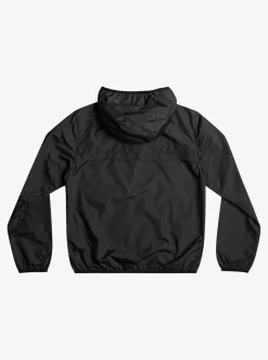 Hot Quiksilver Boy'S 8-16 Everyday Water Repellent Windbreaker Black