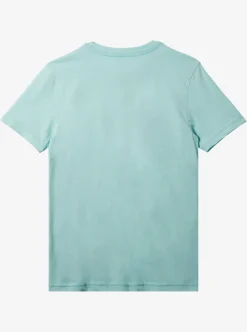Sale Quiksilver Boy'S 8-16 Gradient Line T-Shirt Pastel Turquoise