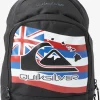 Best Sale Quiksilver Boy'S 8-16 Hi Flagpole Chompine 12L Small Backpack Black