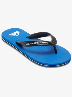 Outlet Quiksilver Boy'S 8-16 Molokai Core Flip-Flops Blue 1