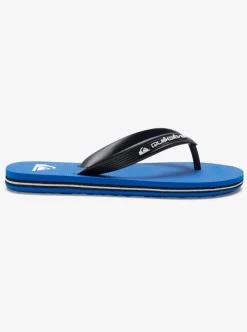 Outlet Quiksilver Boy'S 8-16 Molokai Core Flip-Flops Blue 1