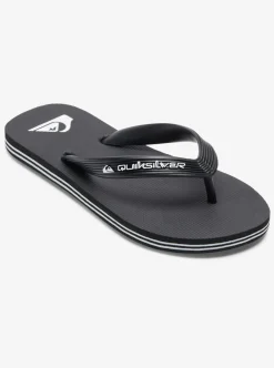 Flash Sale Quiksilver Boy'S 8-16 Molokai Core Flip-Flops Black 1