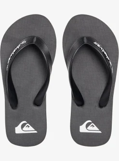 Flash Sale Quiksilver Boy'S 8-16 Molokai Core Flip-Flops Black 1