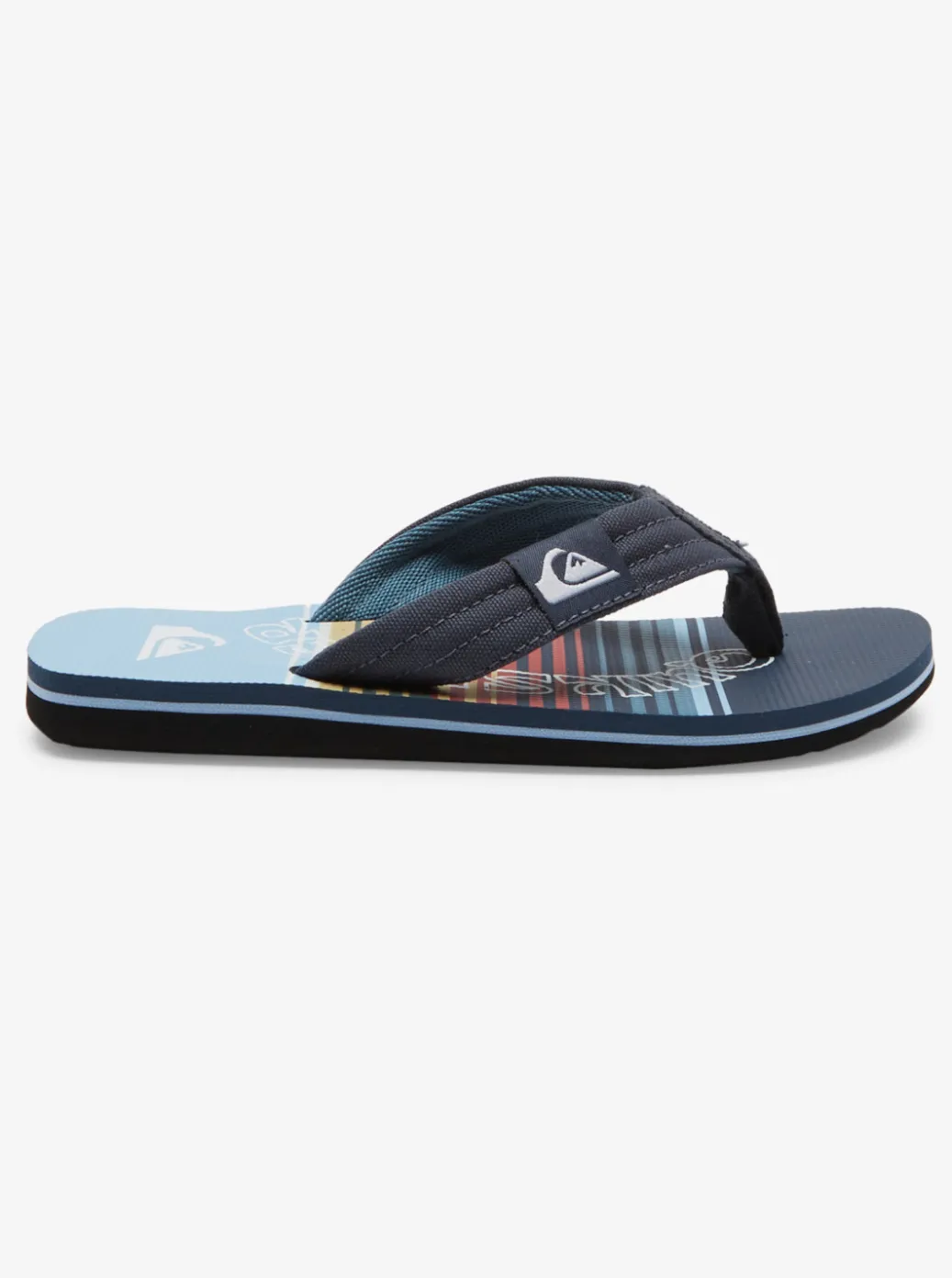 Clearance Quiksilver Boy'S 8-16 Molokai Layback Sandals Blue 4