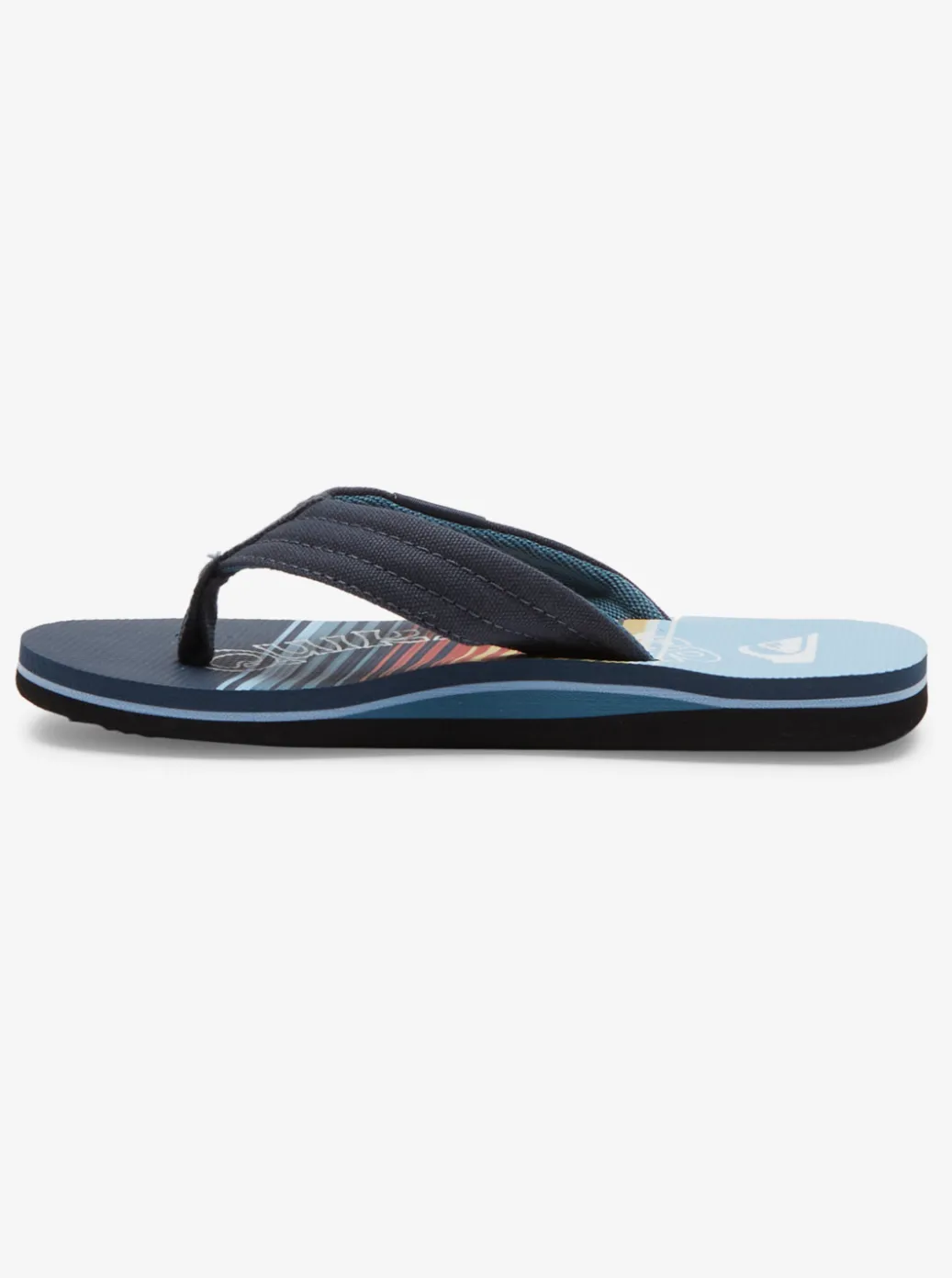 Clearance Quiksilver Boy'S 8-16 Molokai Layback Sandals Blue 4