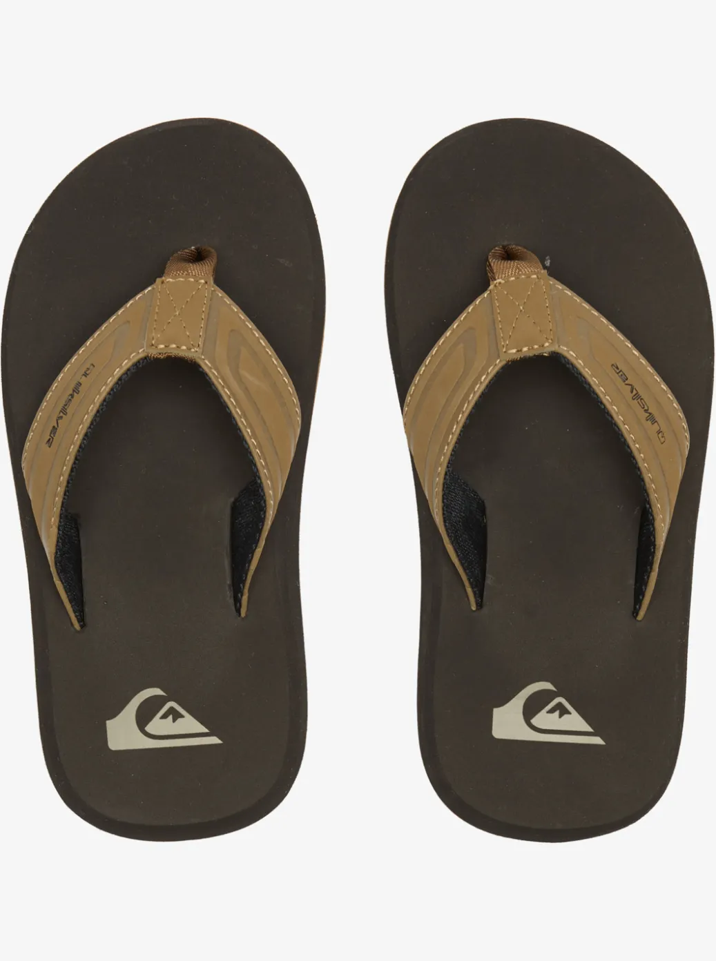 Online Quiksilver Boy'S 8-16 Monkey Wrench Core Sandals Tan 1