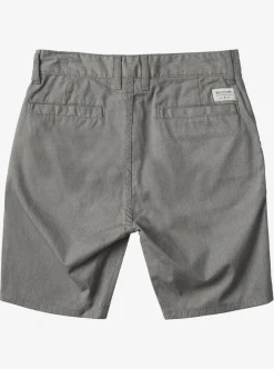 Discount Quiksilver Boy'S 8-16 New Everyday Union Stretch Chino Shorts Light Grey Heather