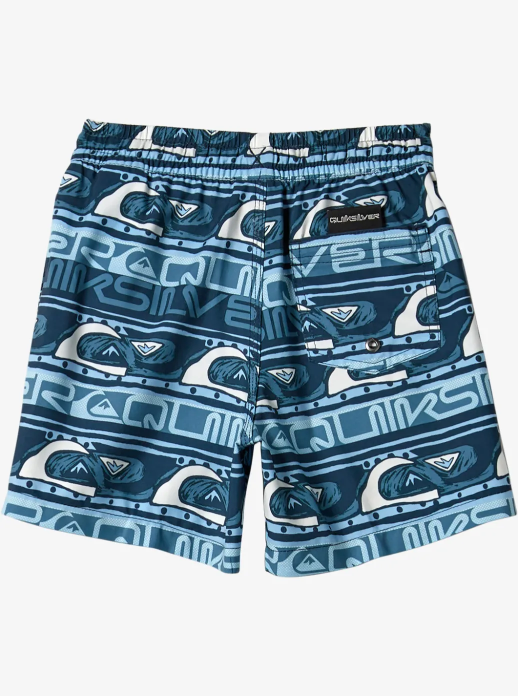 Best Sale Quiksilver Boy'S 2-7 Next Gen 12" Volleys Clear Sky
