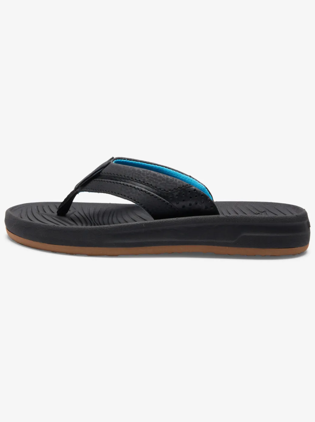 Store Quiksilver Boy'S 8-16 Oasis Sandals Black/Black/Brown
