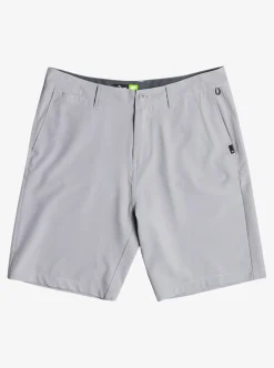 Sale Quiksilver Boy'S 2-7 Ocean Union 14" Amphibian Boardshorts Sleet