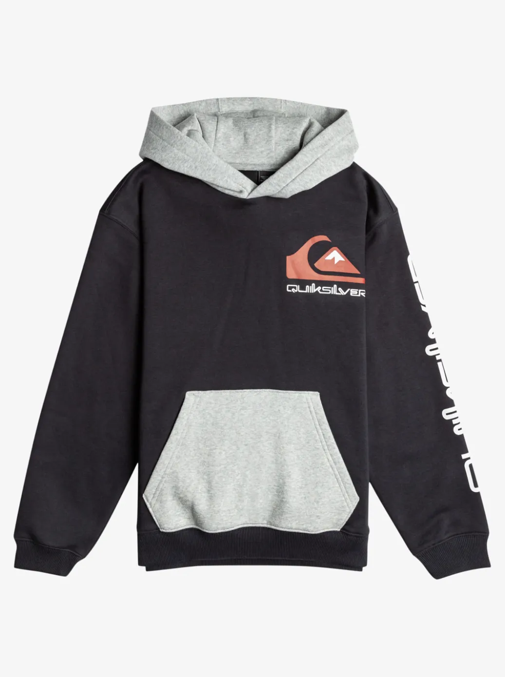 Fashion Quiksilver Boy'S 8-16 Omni Logo Hoodie Black