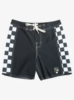 New Quiksilver Boy'S 8-16 Original Arch 15" Boardshorts Black