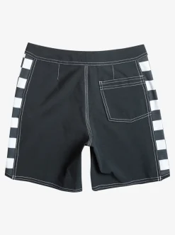 New Quiksilver Boy'S 8-16 Original Arch 15" Boardshorts Black