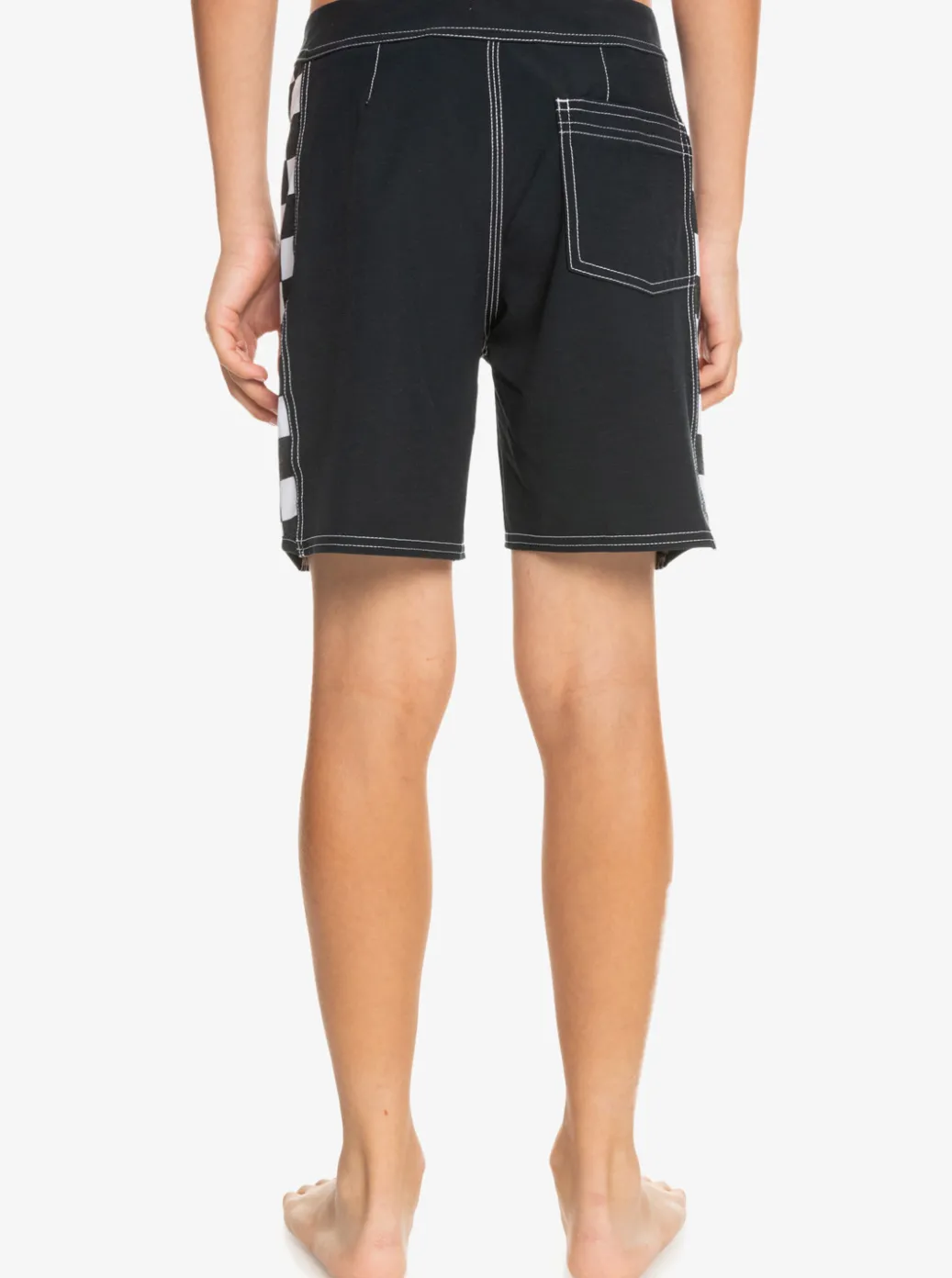 New Quiksilver Boy'S 8-16 Original Arch 15" Boardshorts Black