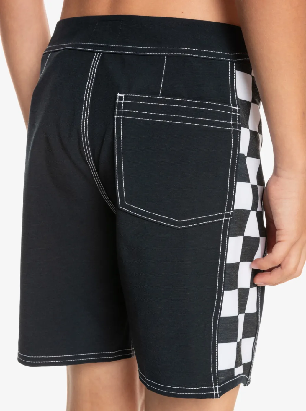 New Quiksilver Boy'S 8-16 Original Arch 15" Boardshorts Black