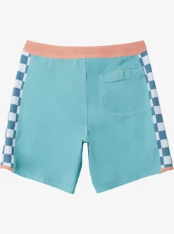 New Quiksilver Boy'S 8-16 Original Arch 15" Boardshorts Reef Waters