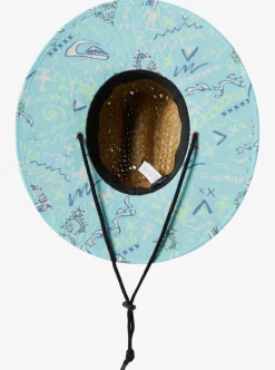 Online Quiksilver Boy'S 2-7 Outsider Jb Sun Hat Pastel Turquoise Next Gen 233