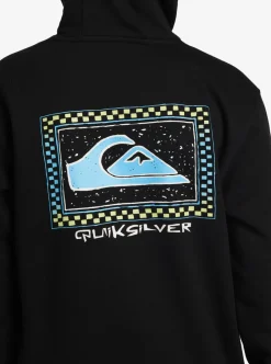 Hot Quiksilver Boy'S 8-16 Perfect Peaking Stingrayhoody Pullover Sweatshirt Black