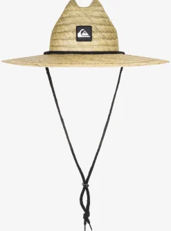 Online Quiksilver Boy'S 8-16 Pierside Straw Lifeguard Hat Natural