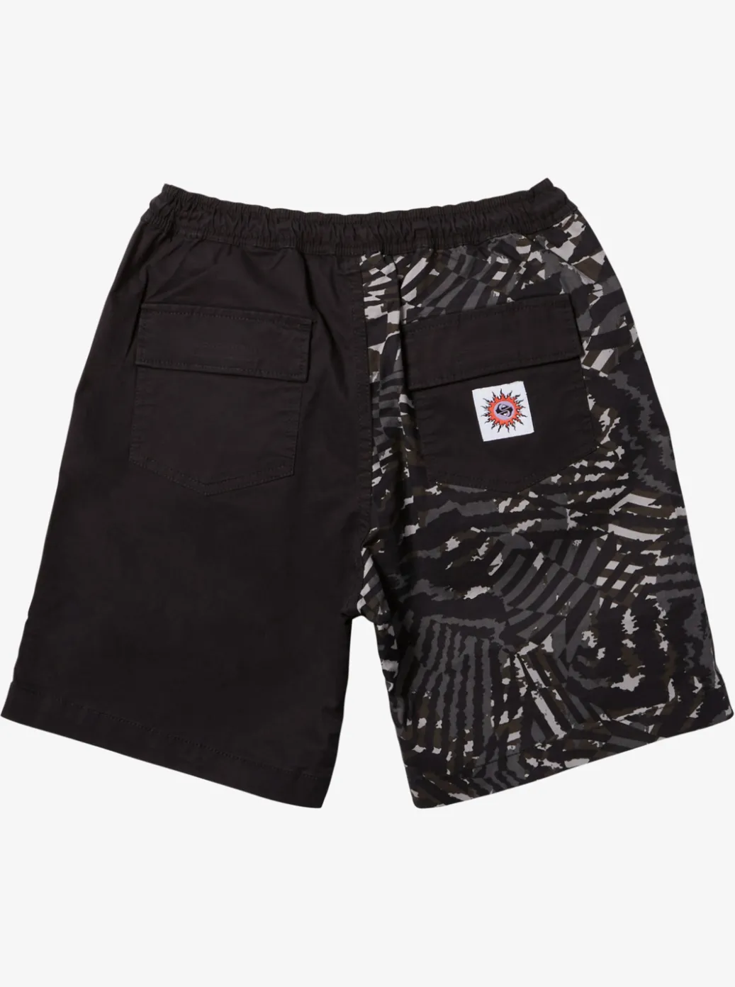 Discount Quiksilver Boy'S 8-16 Radical Times Elastic Waist Shorts Black