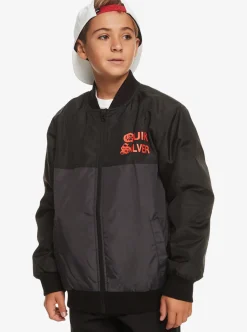 Best Quiksilver Boy'S 8-16 Radical Times Jacket Black