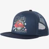 Fashion Quiksilver Boy'S 8-16 Rat Pack Trucker Hat Navy Blazer