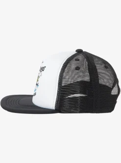Clearance Quiksilver Boy'S 8-16 Rat Pack Trucker Hat White