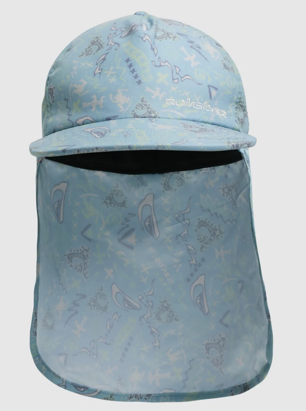 Store Quiksilver Boy'S 8-16 Ray Master Neck Protection Cap Pastel Turquoise Next Gen 233