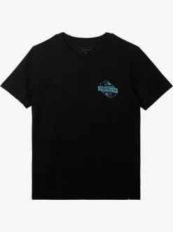 Discount Quiksilver Boy'S 8-16 Rising Water T-Shirt Black