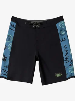 Outlet Quiksilver Boy'S 8-16 Surfsilk Radical Arch 16" Boardshorts Black