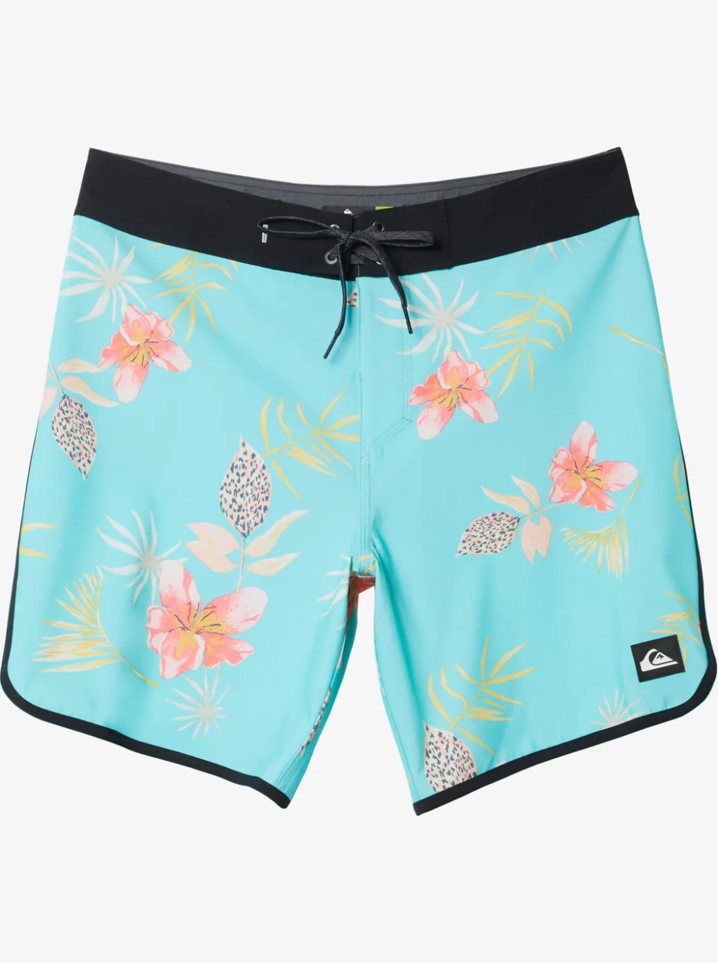 Discount Quiksilver Boy'S 8-16 Surfsilk Scallop 17" Boardshorts Blue Radiance