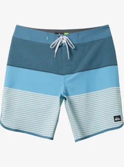 Shop Quiksilver Boy'S 8-16 Surfsilk Tijuana 17" Boardshorts Midnight Navy