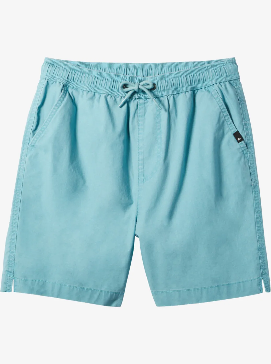 Flash Sale Quiksilver Boy'S 8-16 Taxer 15" Elastic Waist Shorts Cameo Blue