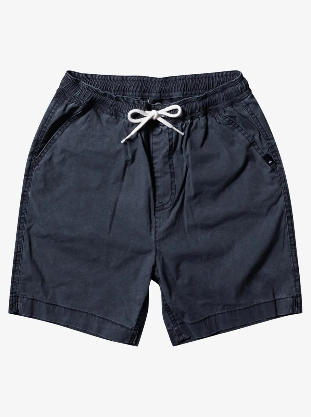 Best Sale Quiksilver Boy'S 8-16 Taxer 15" Elastic Waist Shorts Black