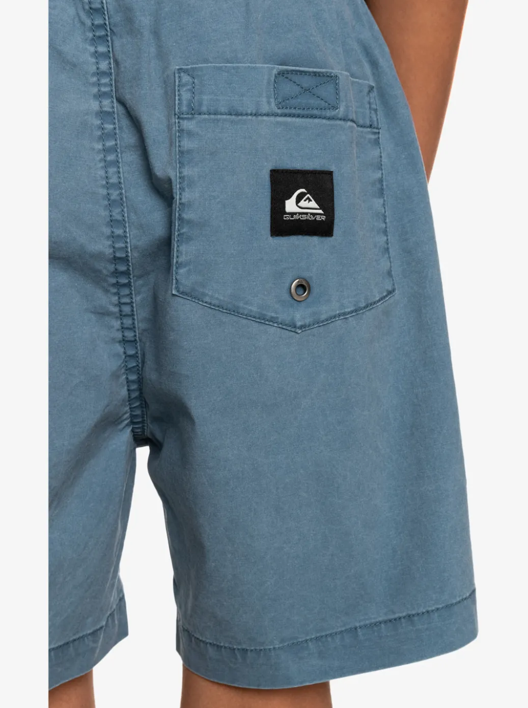 Outlet Quiksilver Boy'S 8-16 Taxer 15" Elastic Waist Shorts Bering Sea