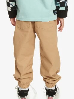 Outlet Quiksilver Boy'S 2-7 Taxer Beach Cruiser Pants Plage