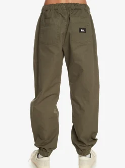 Hot Quiksilver Boy'S 8-16 Taxer Beach Cruiser Pants Thyme