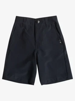Outlet Quiksilver Boy'S 2-7 Union Amphibian 14" Hybrid Shorts Black