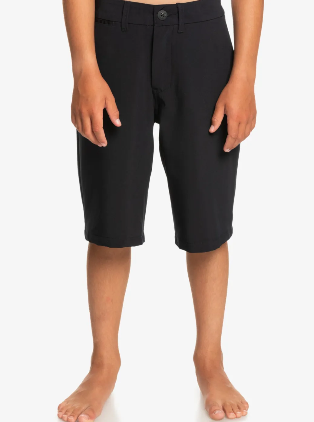 Cheap Quiksilver Boy'S 8-16 Union Amphibian 19" Hybrid Shorts Black