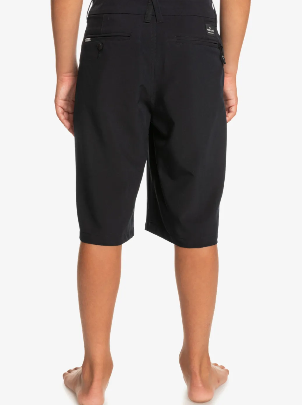 Cheap Quiksilver Boy'S 8-16 Union Amphibian 19" Hybrid Shorts Black